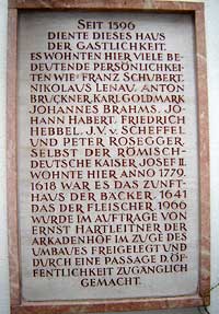 Gedenktafel