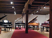Klaviersalon im Schloss Kremsegg