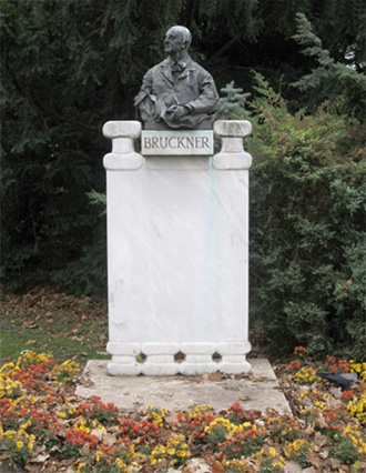 Bruckner-Denkmal im Stadtpark