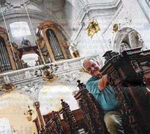 John F. Berky (65) im Alten Dom